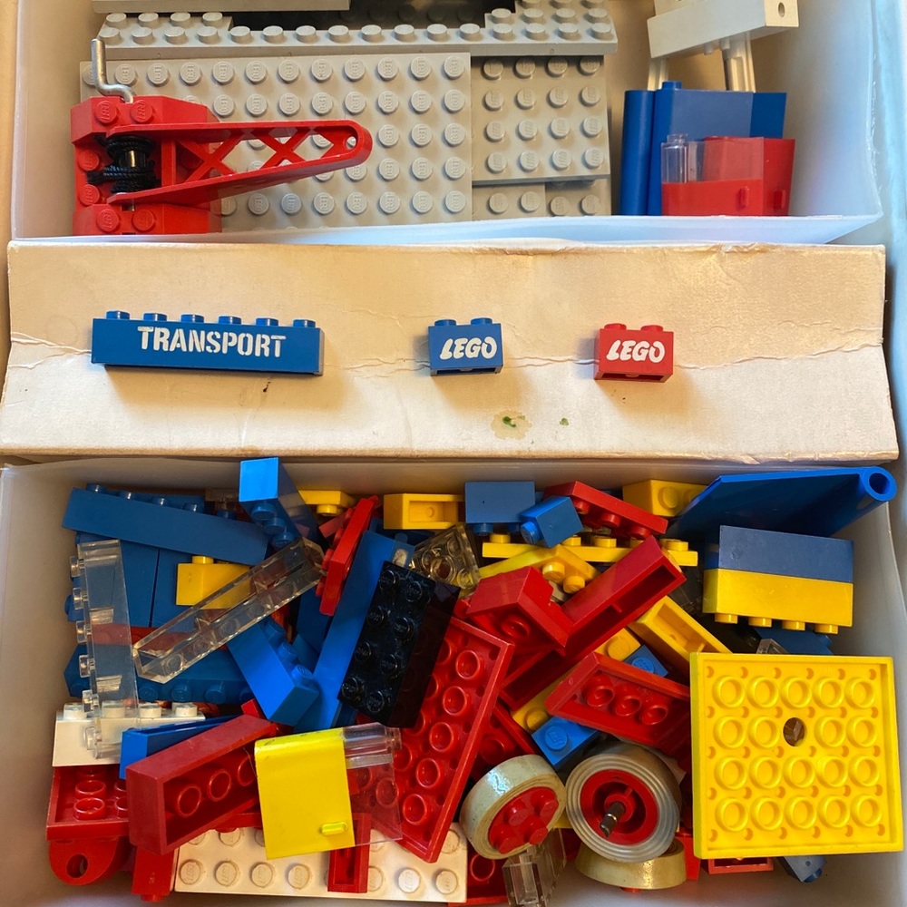 LEGO 310 Motorized Truck Set Vintage Model Maker Samsonite 1969 Rare Incomplete - Picture 4 of 6